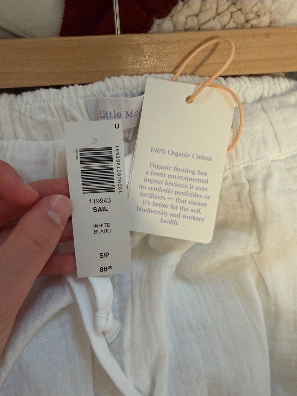 Aritzia White Linen Pants - Picture 3 of 3